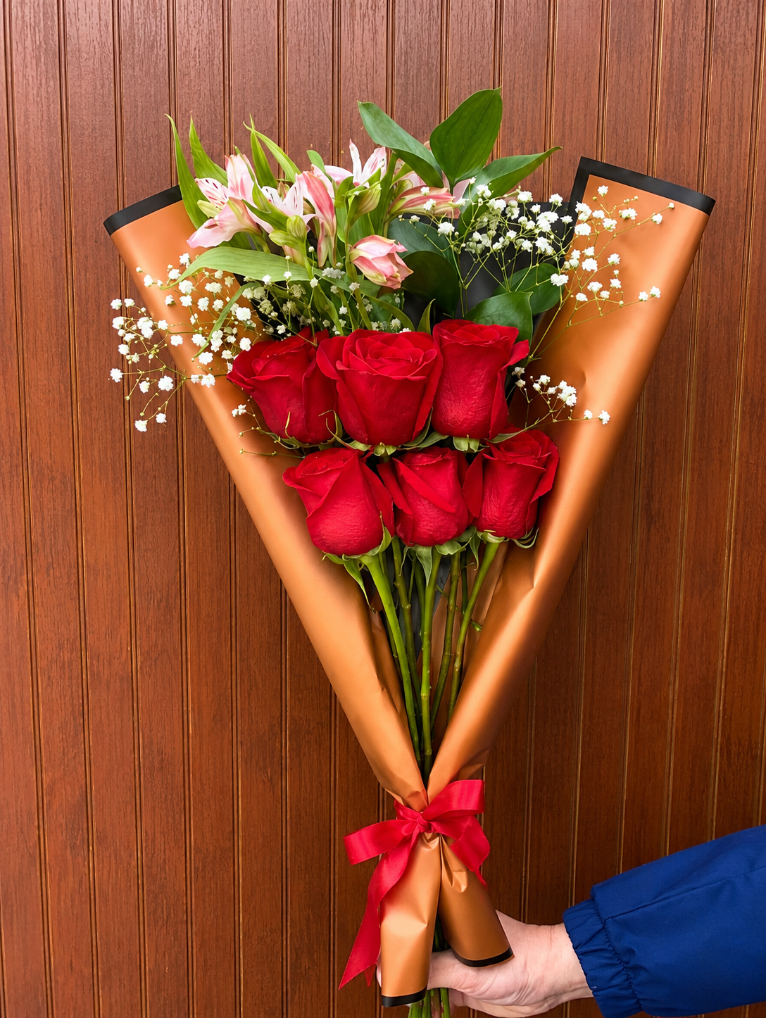 Seis rosas