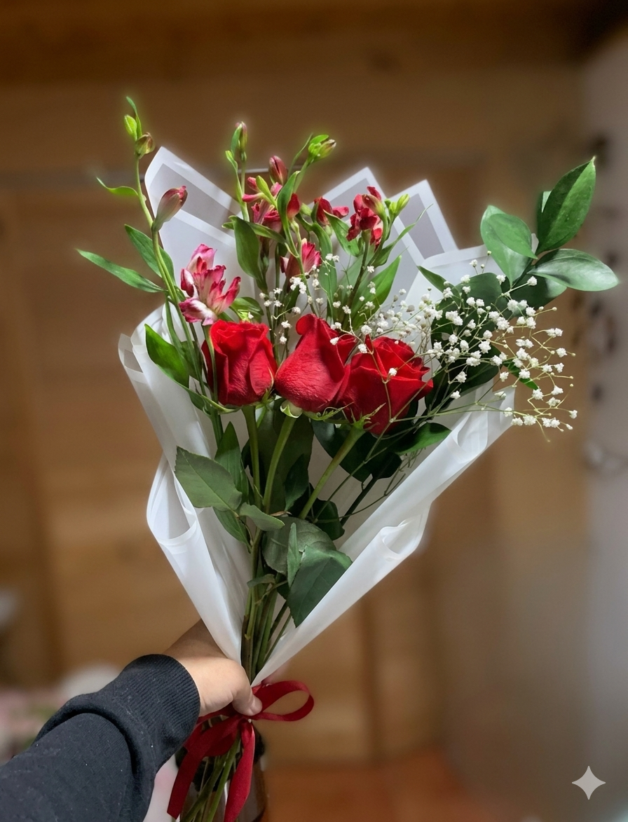 Tres rosas